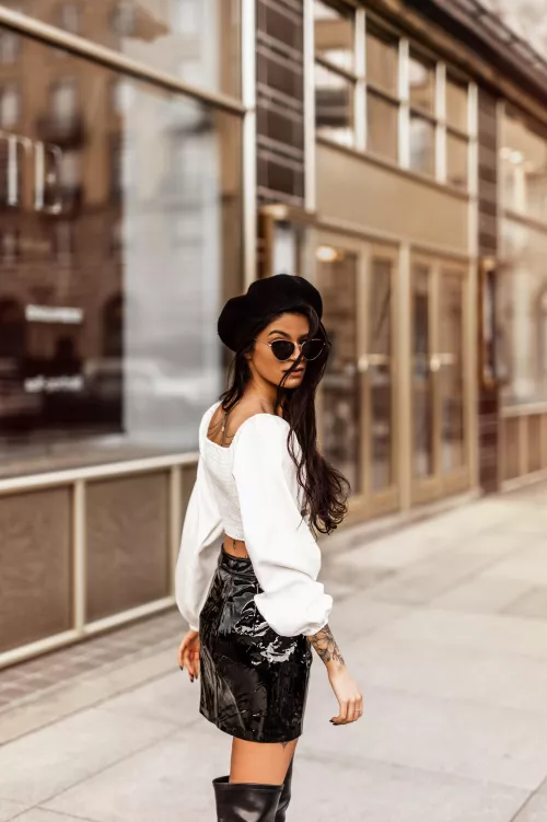 Polish women can also be classic girls.