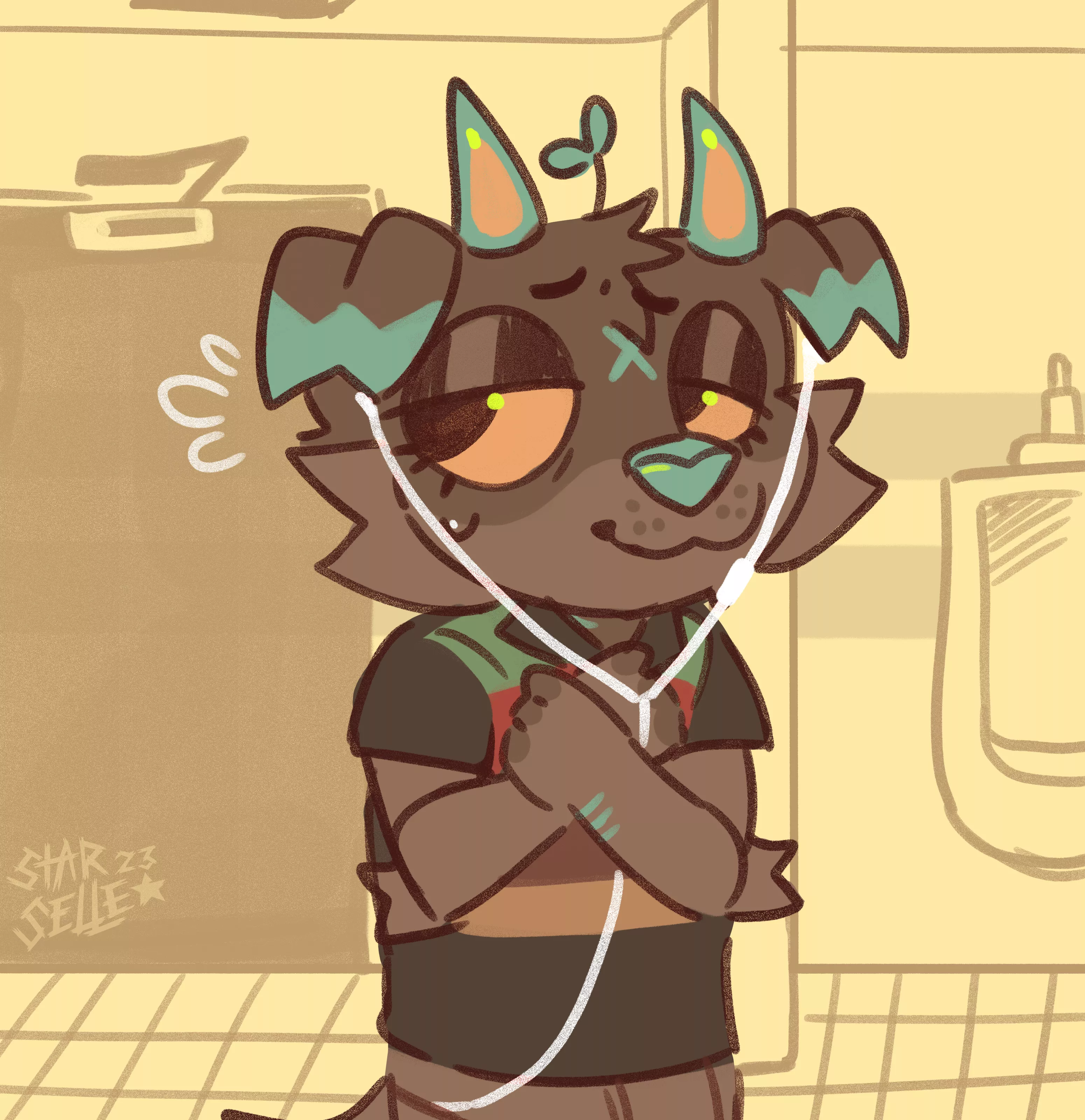 Rate my FNAF Movie premiere drip (art made by me)