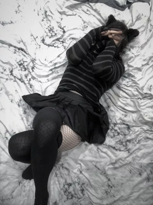 Snuggleable in my cozy bed :3