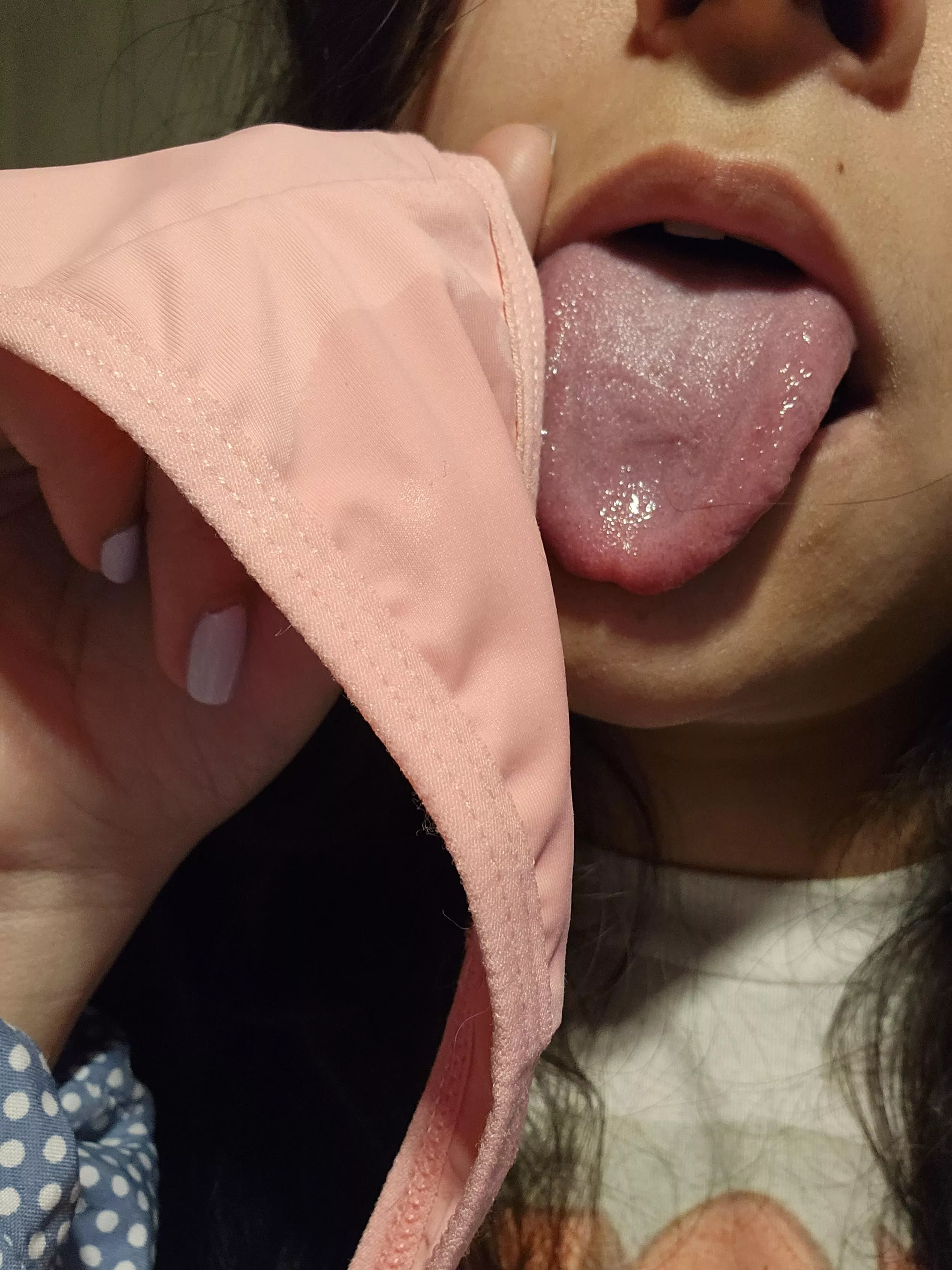 Tasting my own juices is fun too.