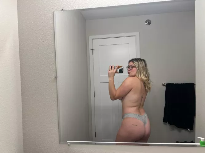 what first came to mind when you see these white cheeks