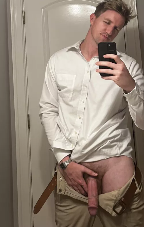 A long work day deserves a long fuck, right?