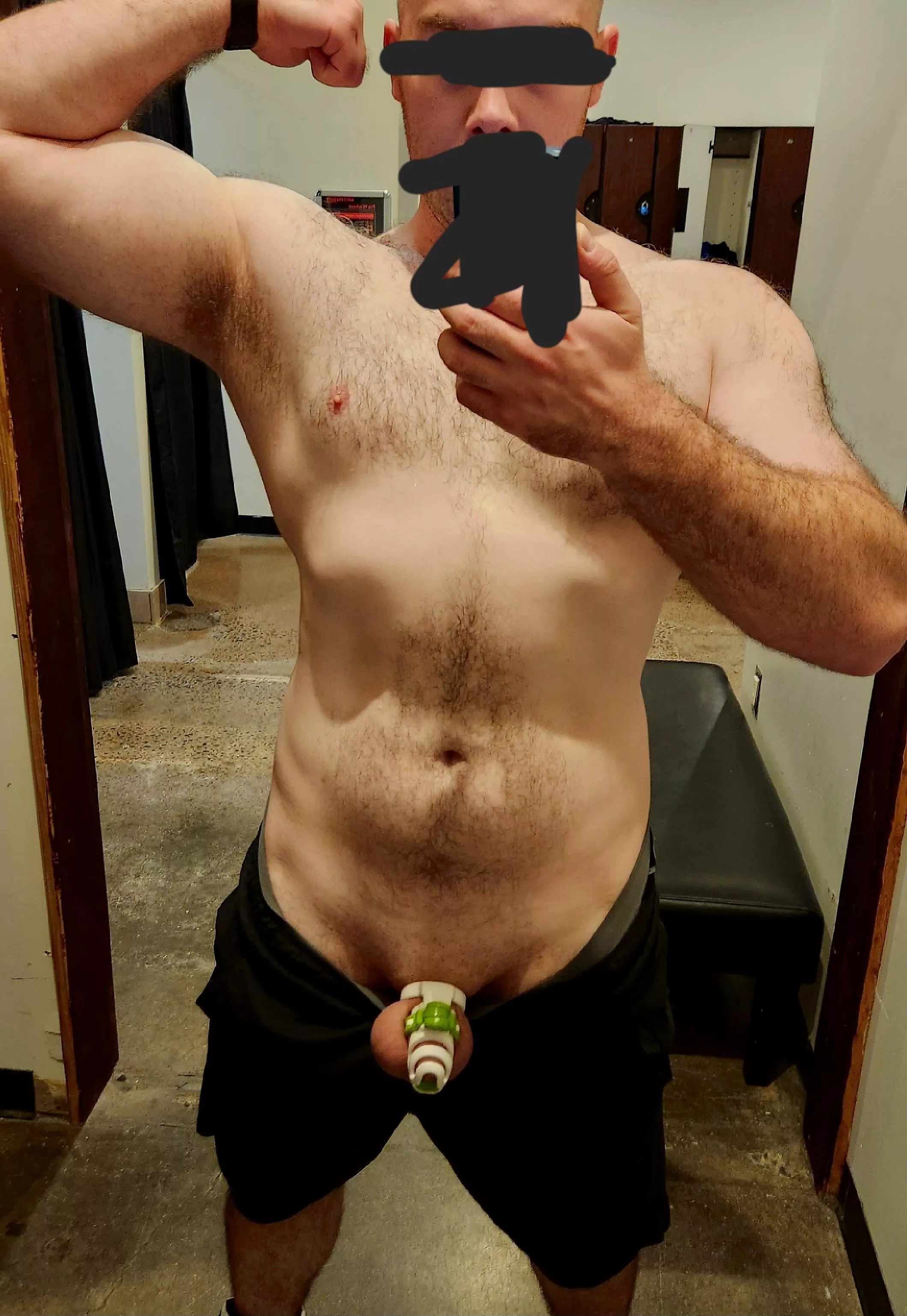 Another locktober workout complete 😋😈