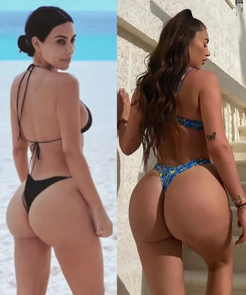 Bigger ass: Kim or Stassie?