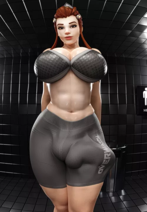 Brigitte, (threezxc) [Overwatch]