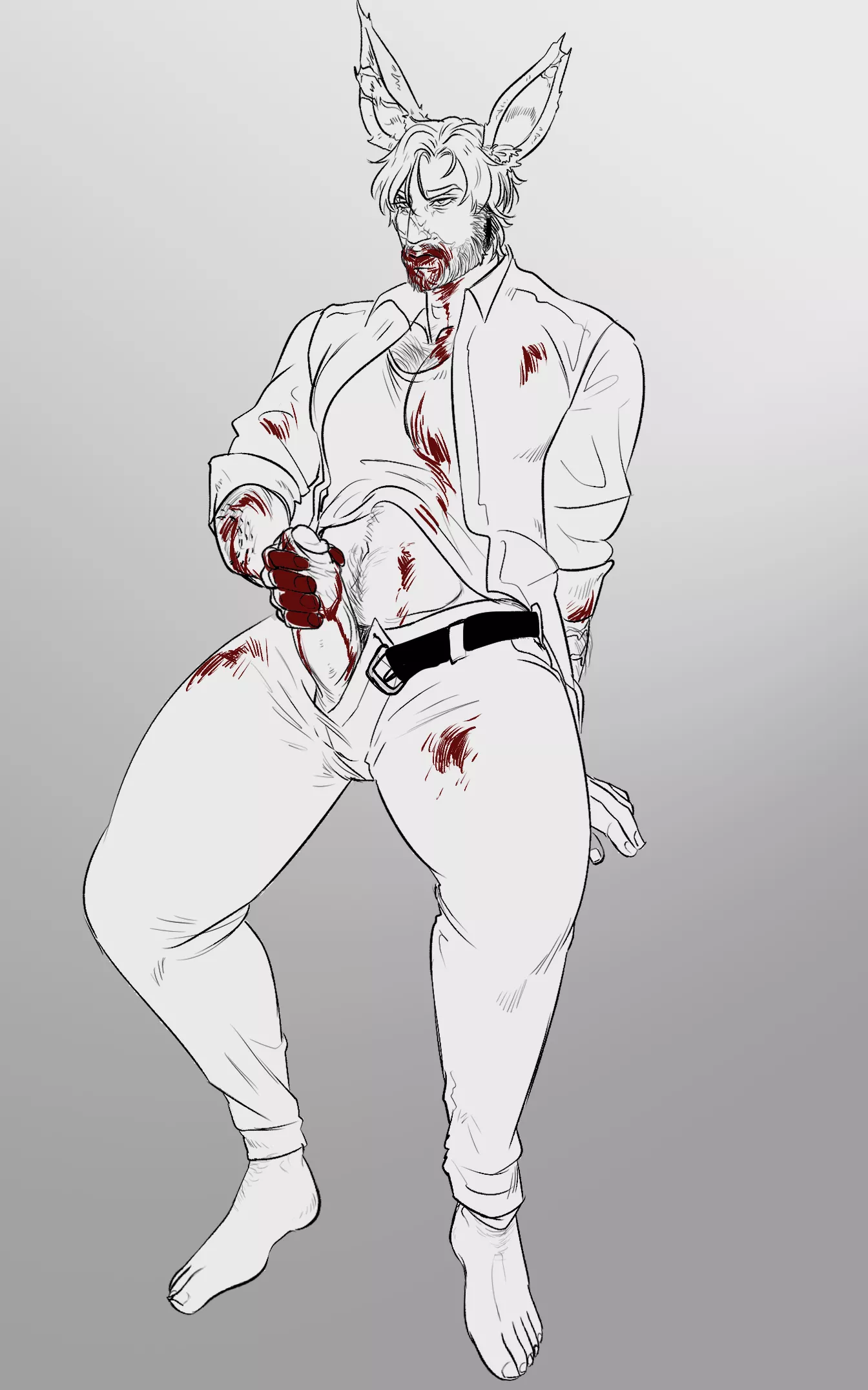 (cw: blood) Friday the 13th Commission for fabl_art