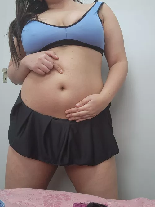 Deep and misterious bellybutton