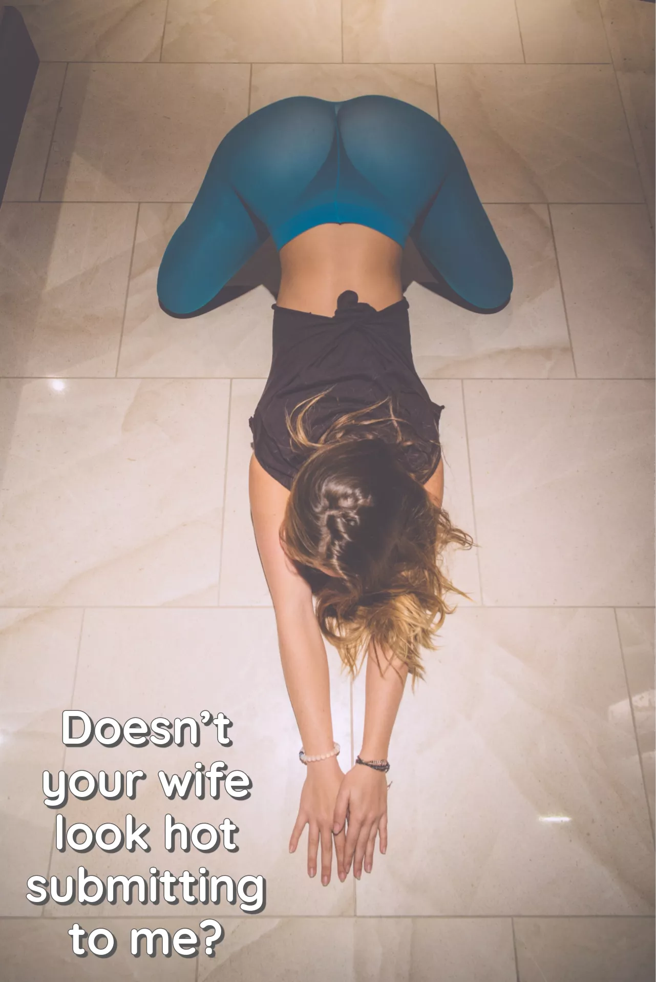 Doesn't your wife look hot?