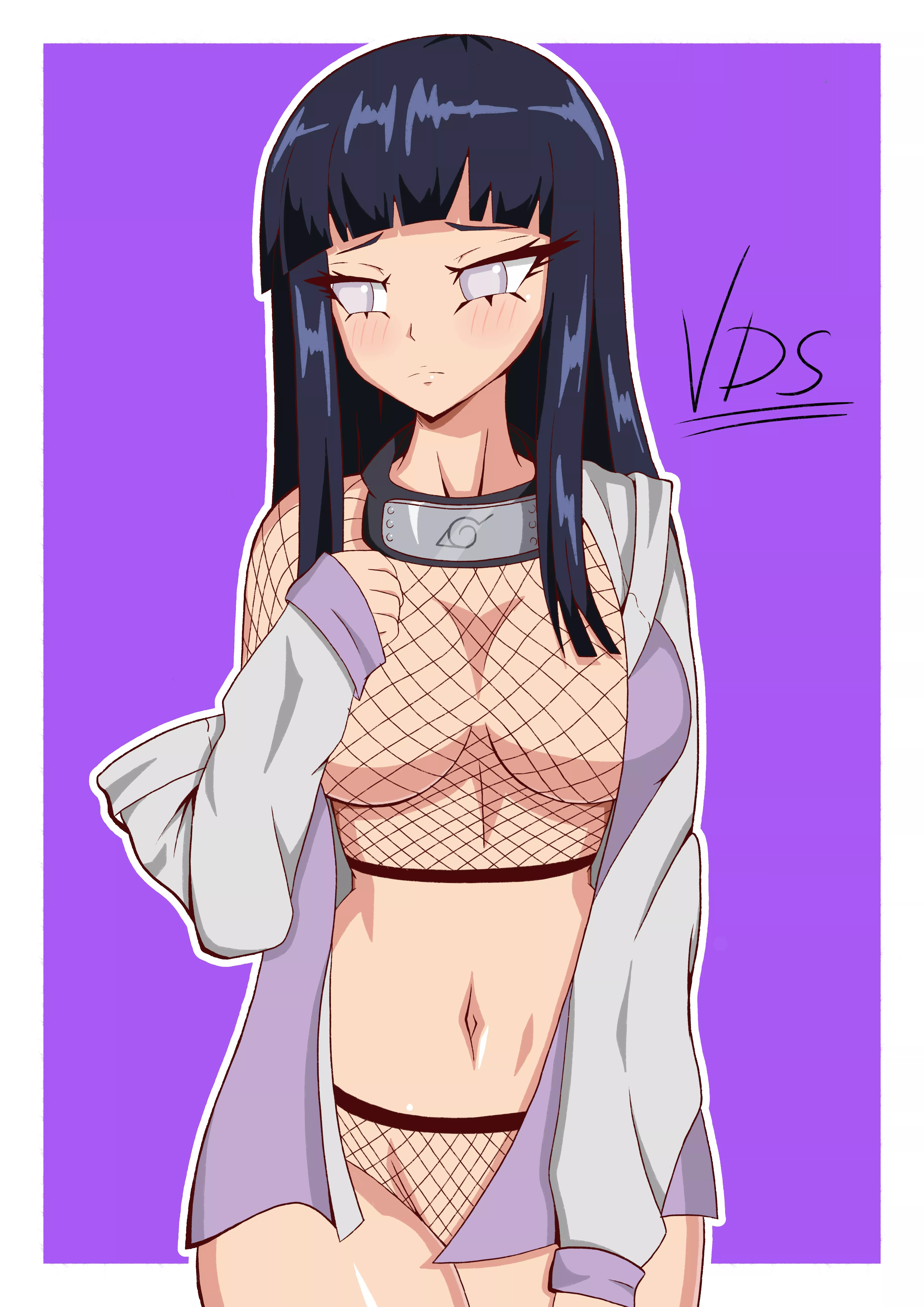 Embarrassed Hinata