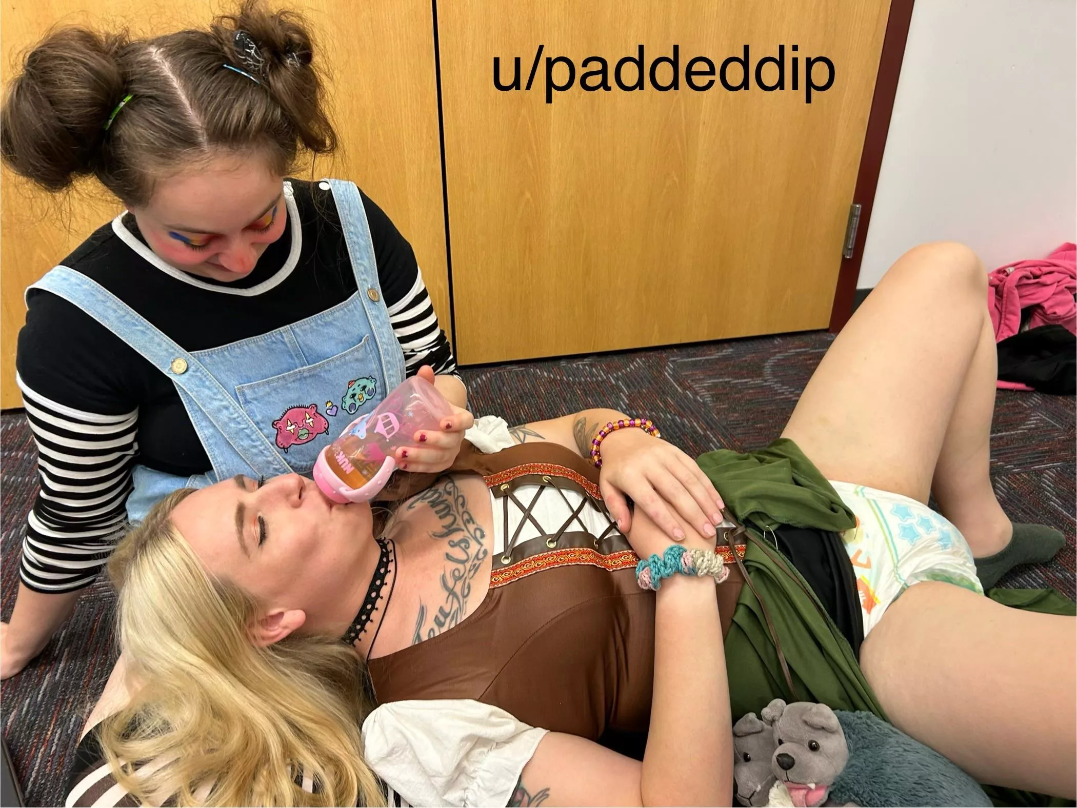 Got fed by my best friend, who is also padded