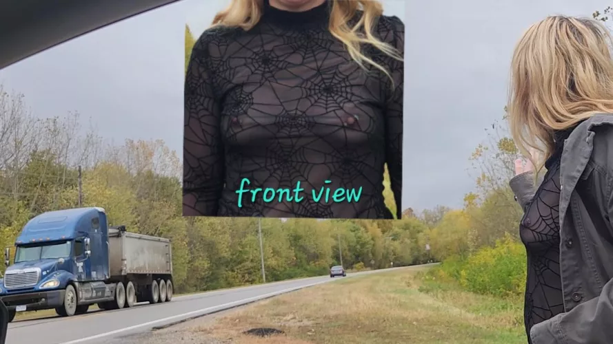 Got some waves and a few honks