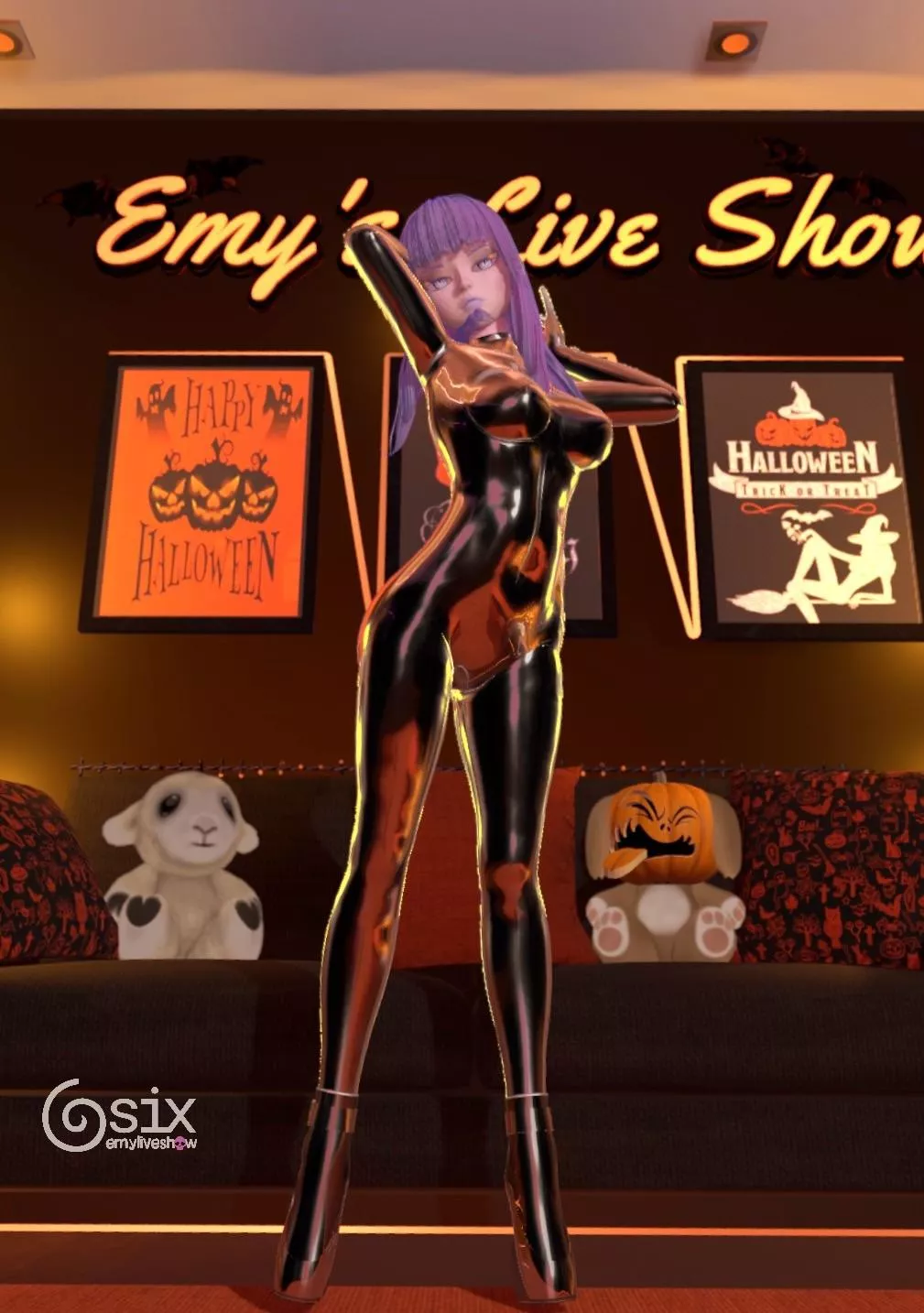 Halloween is coming🎃😈👻 https://chaturbate.com/emyliveshow