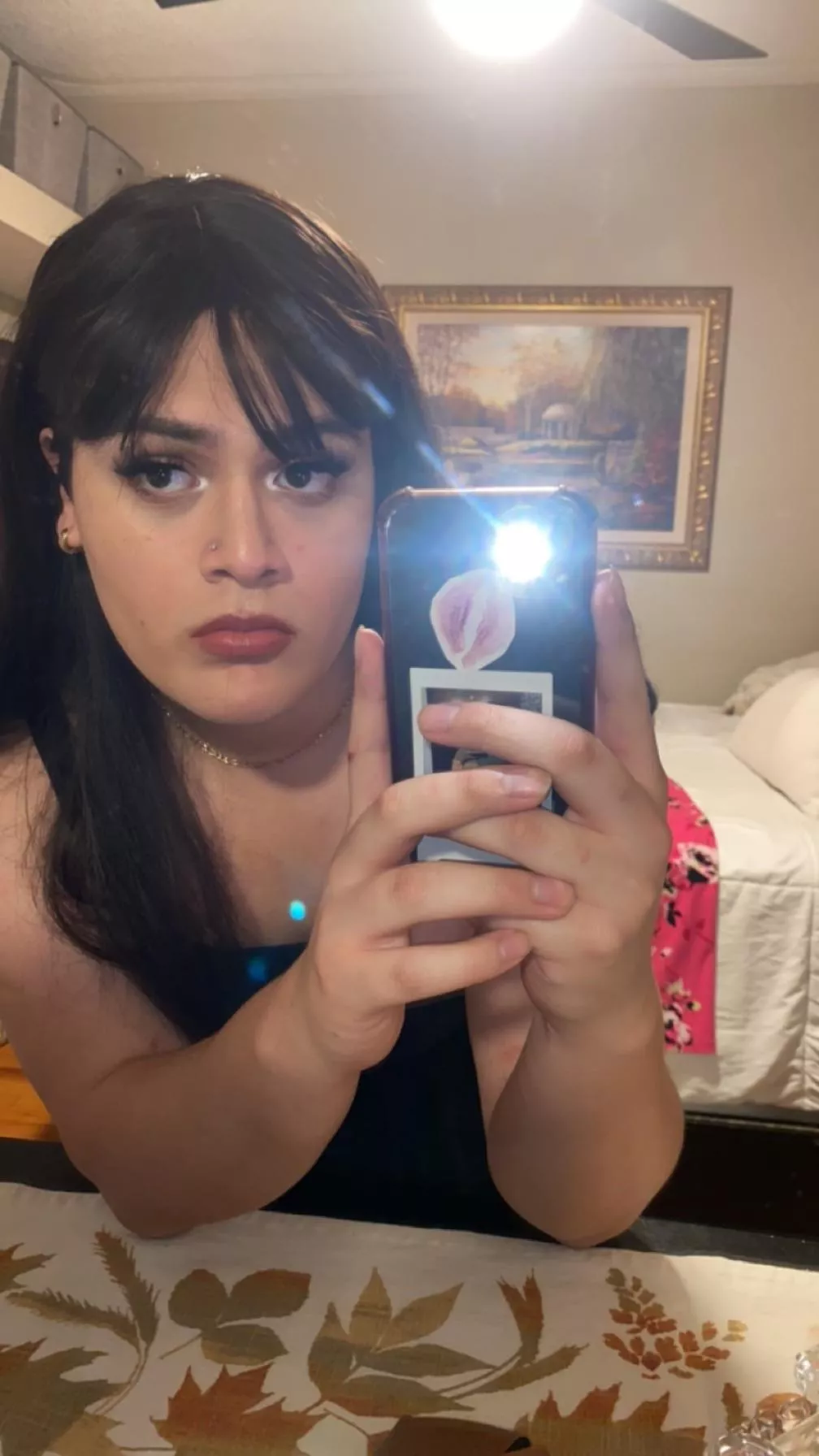 I decided to dress up while quarantined with covid 🥲