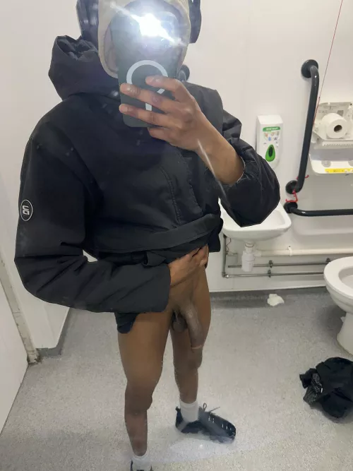 I know you don’t like public toilets but it’s open..