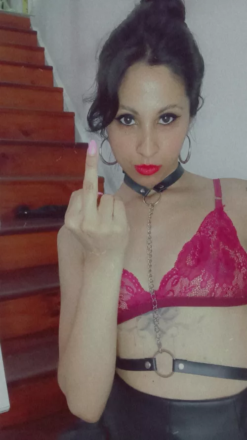 imagine my beautiful nail pressing inside your ass