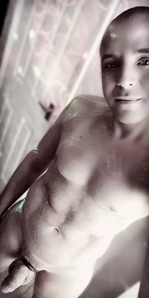 Just me and my soft dick...