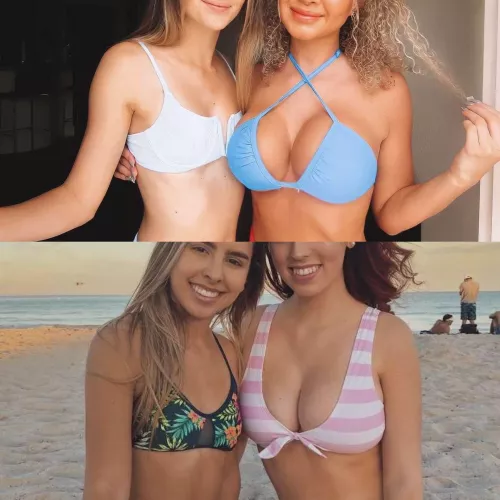 Left v right comparisons so crazy 🤤🤤