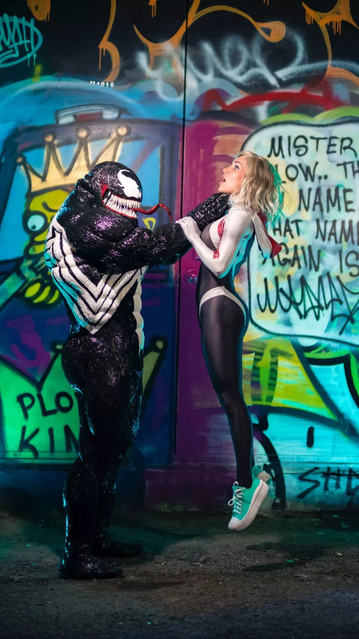 Lisa Mancerith as Spider Gwen