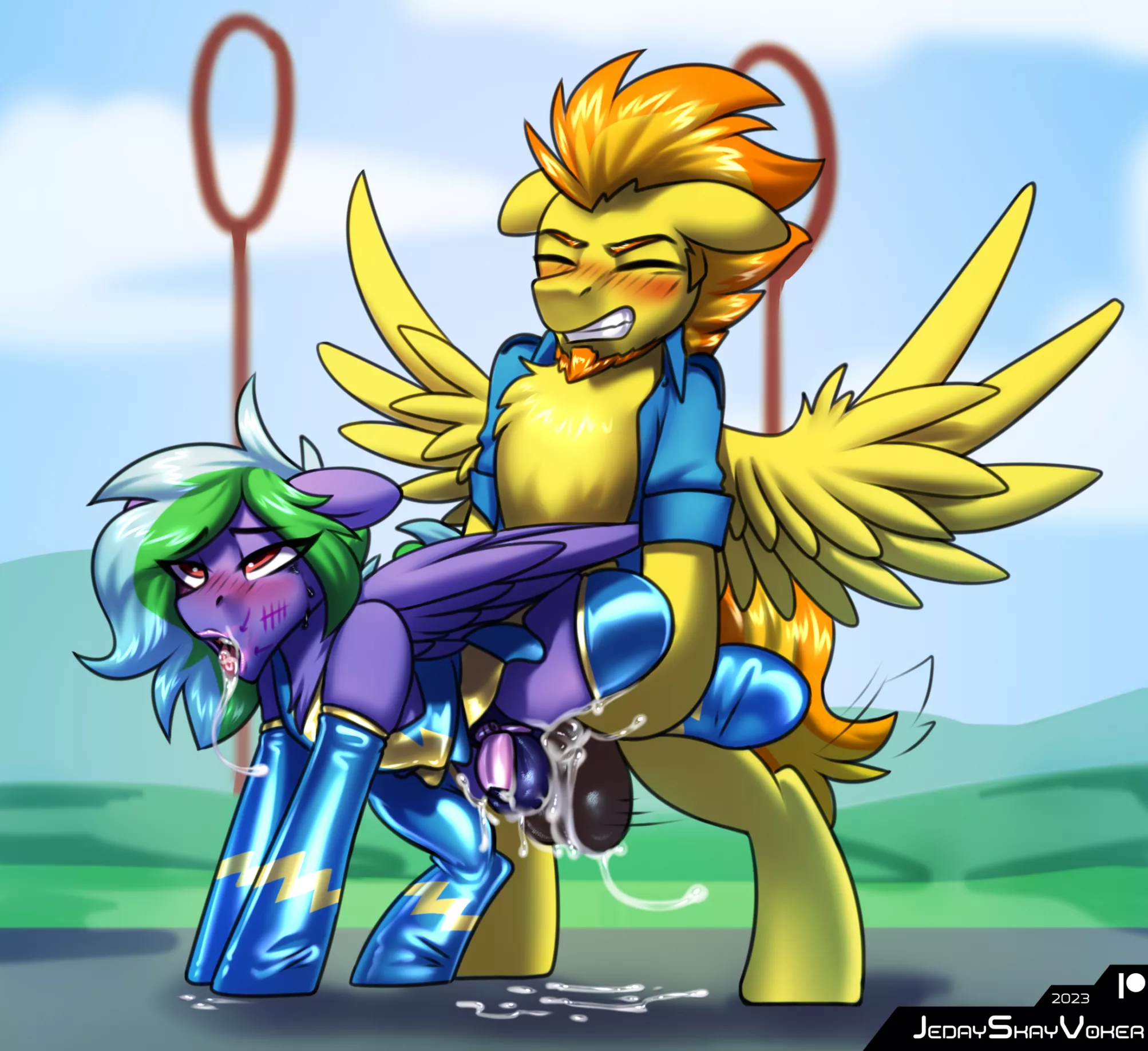 Proper Cheerleading (Artist:JedaySkayVoker)