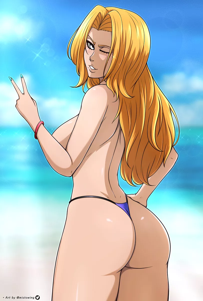 Rangiku at the beach (Mistowing)