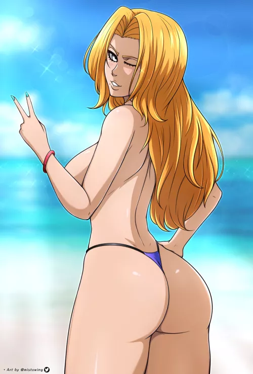 Rangiku at the beach (Mistowing)