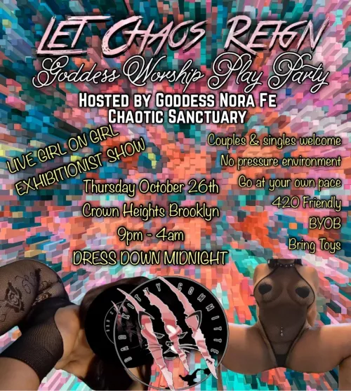 Real swingers orgy 10/26 in Brooklyn NYC