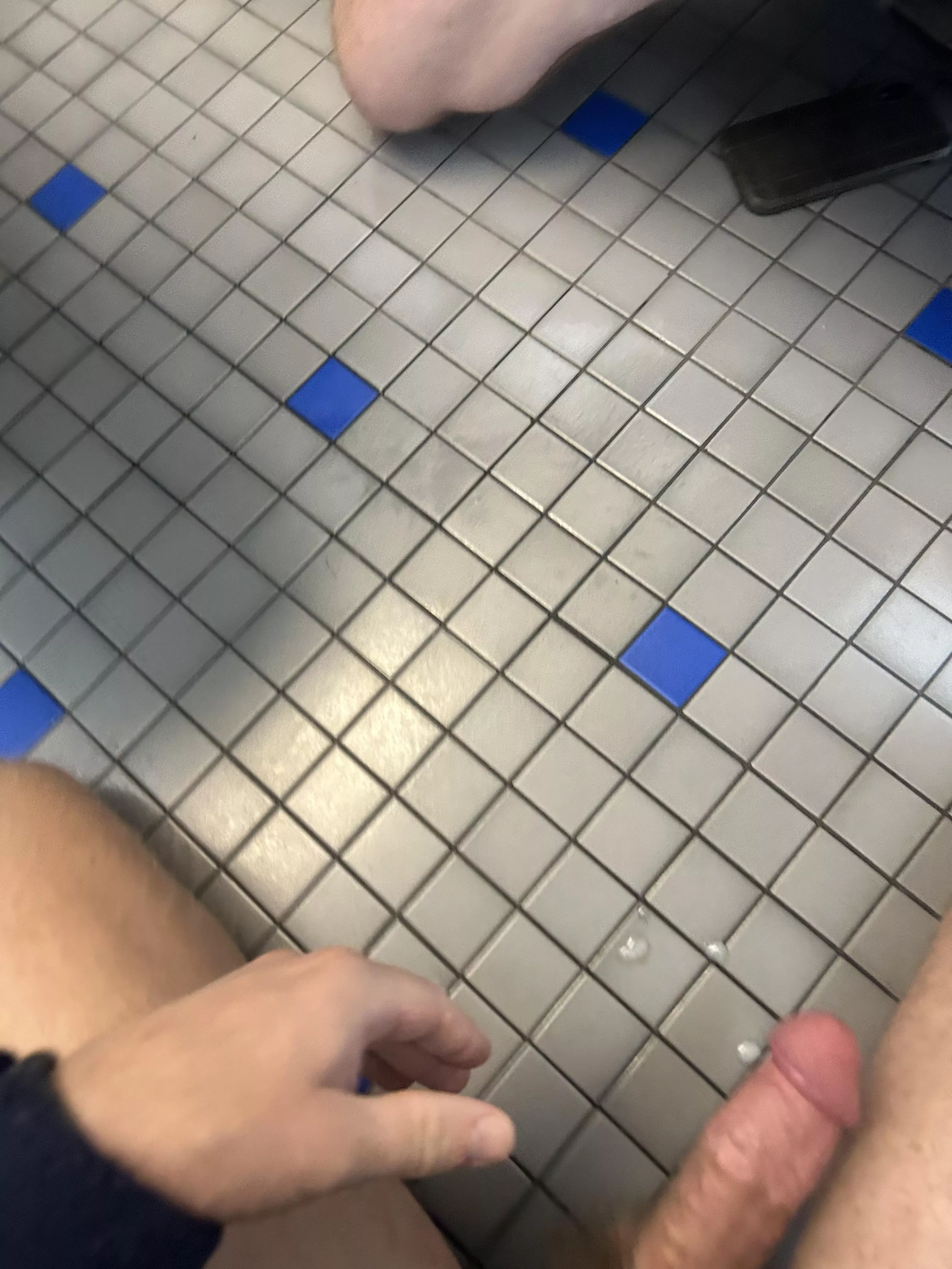 Second dude in a row, I shot my load right after him