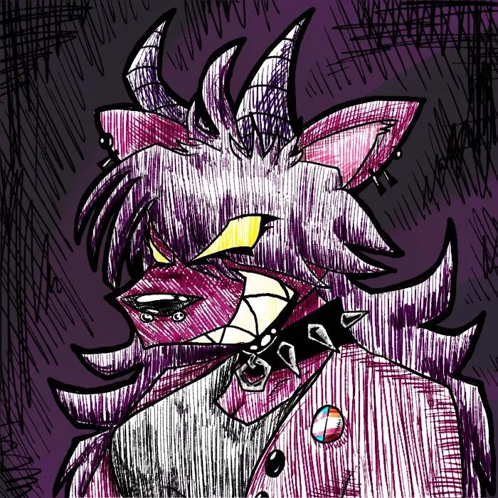 Some art i made of my fursona B)