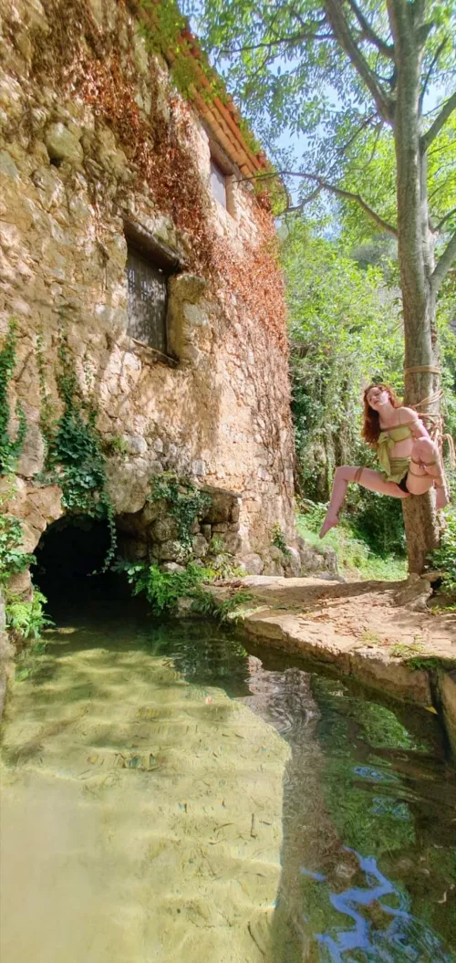 Stream to the watermill