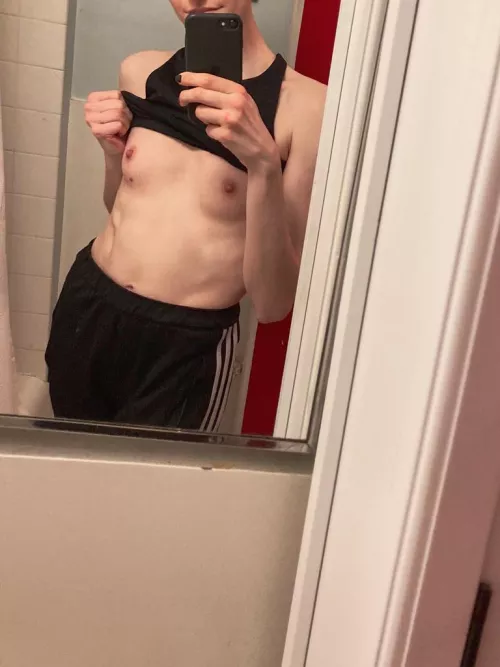 Sucking on my nipples gets me insanely wet, proceed with caution