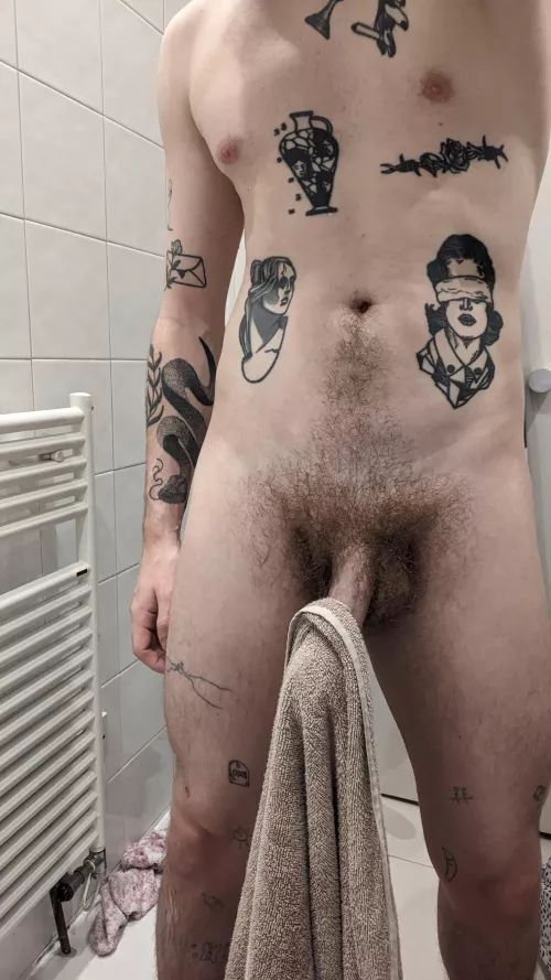 Wanna dry me off?