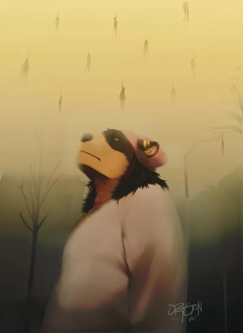 Where the dead people go (Art by @oragon_seis)