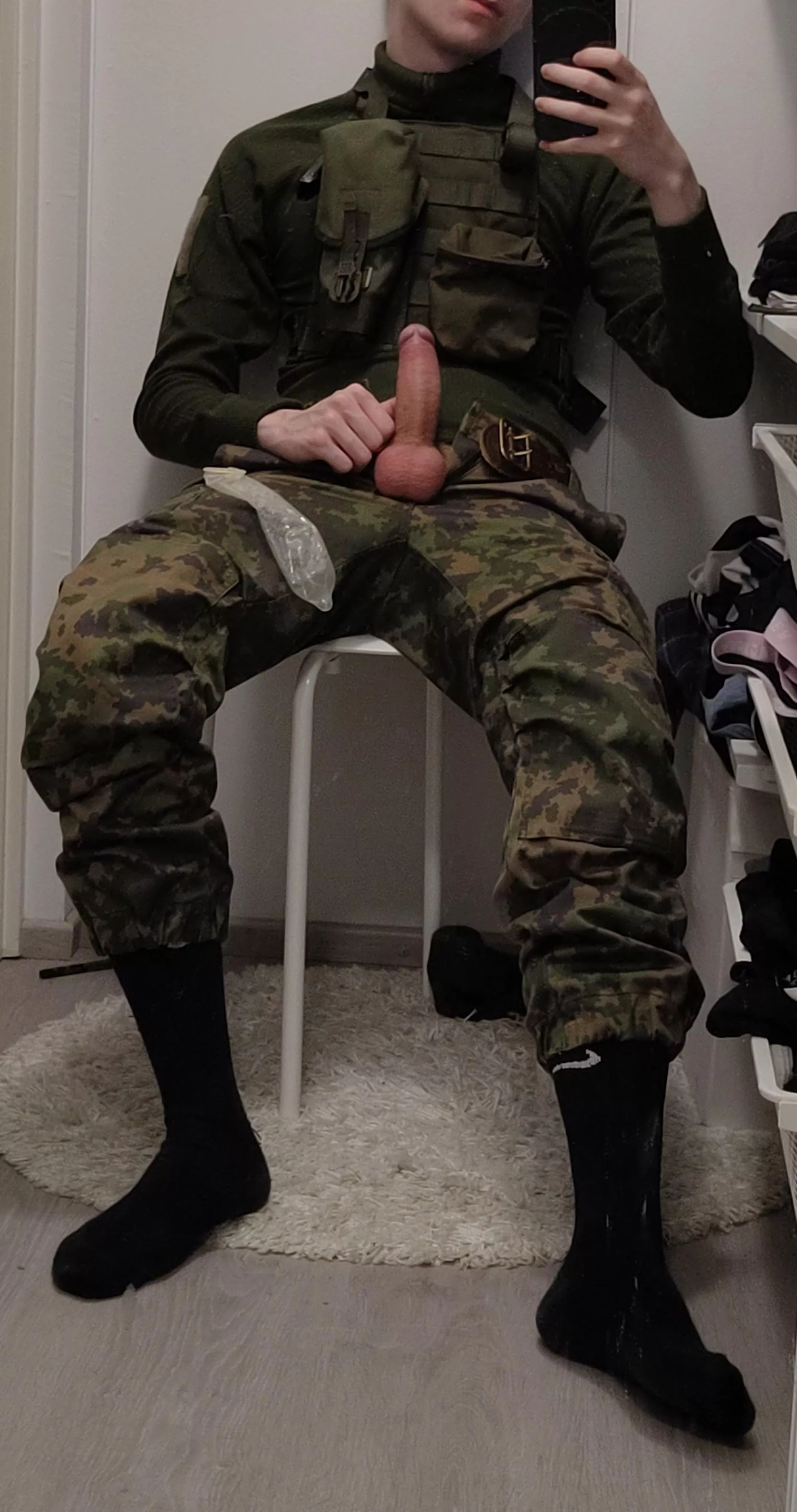 With or without the condom?😈🍆