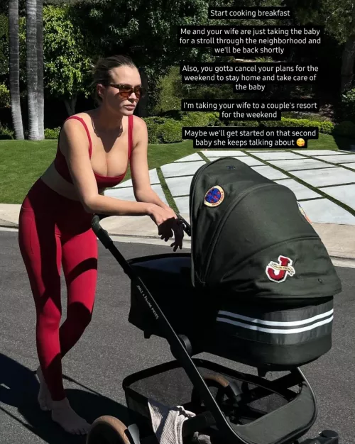 Couple's resort seems like an appropriate place to conceive a baby even though they're not a couple