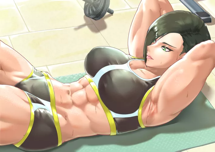 Daily crunches [Artist: himazin29gou]