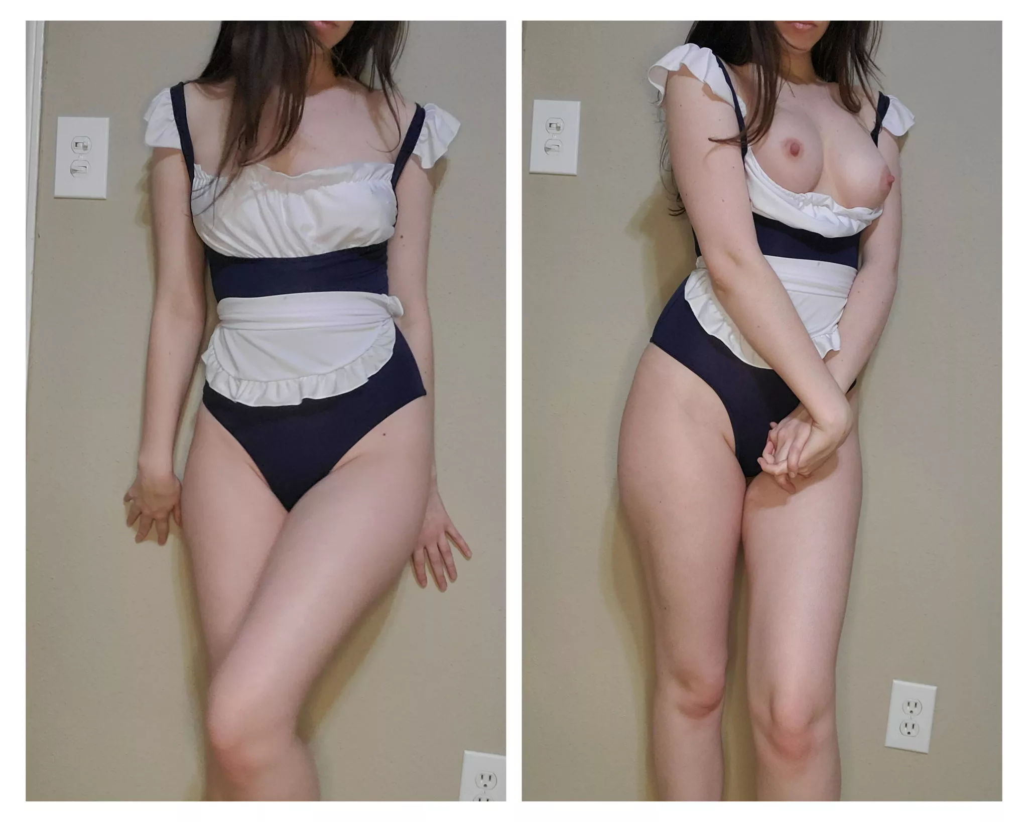 Do I make a cute french maid?