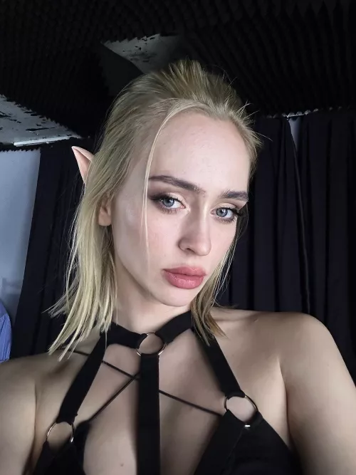 Felt cute with my elf cosplay
