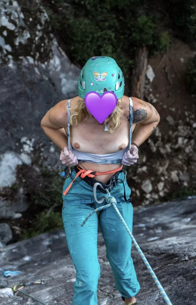 Had to celebrate the send