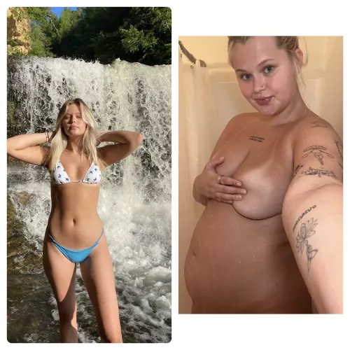 I really really love eating