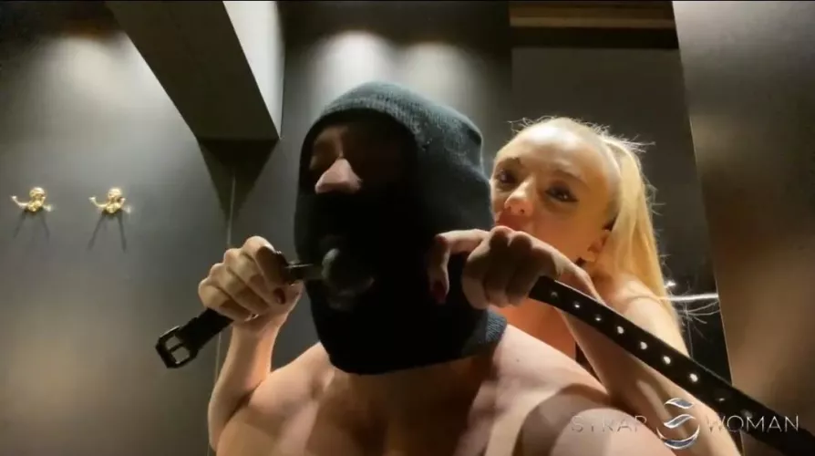 I want to see you gagged before the game begins!