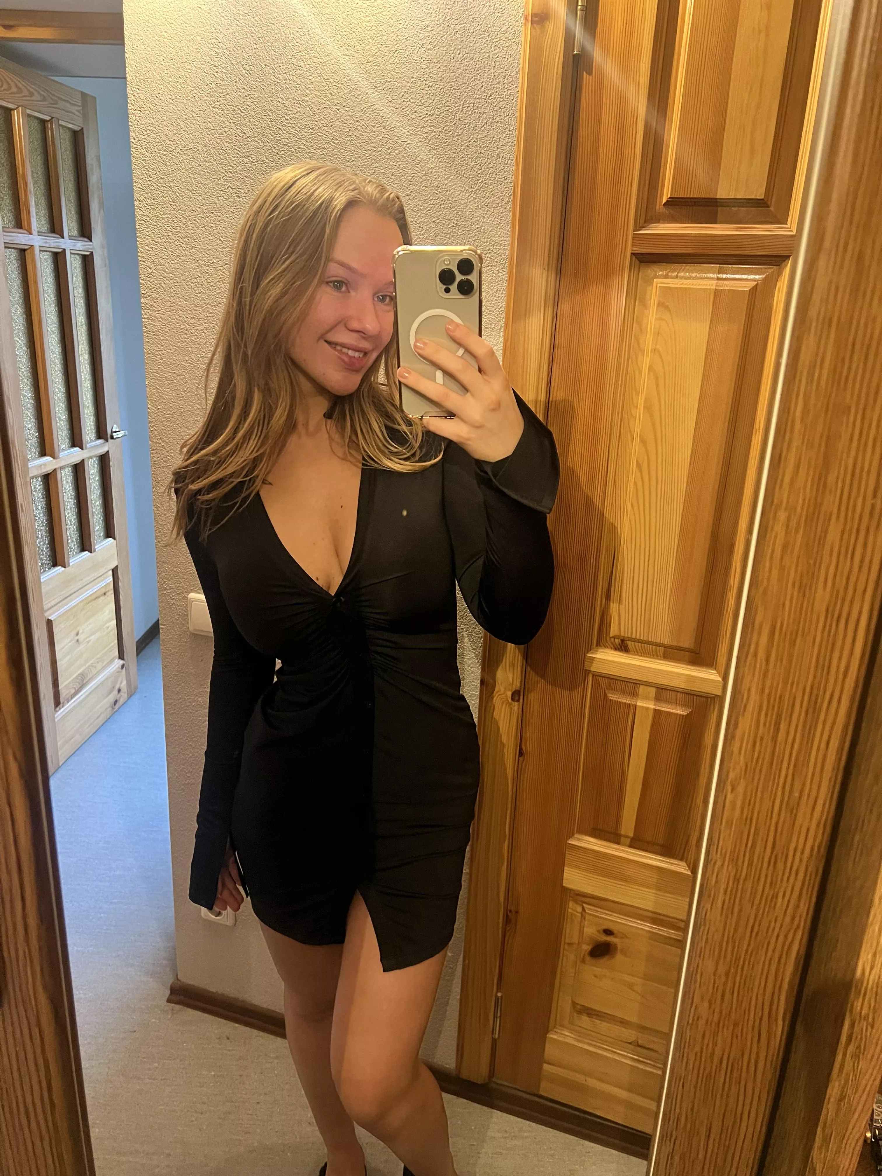 I'm sure you wanna see me take this dress off