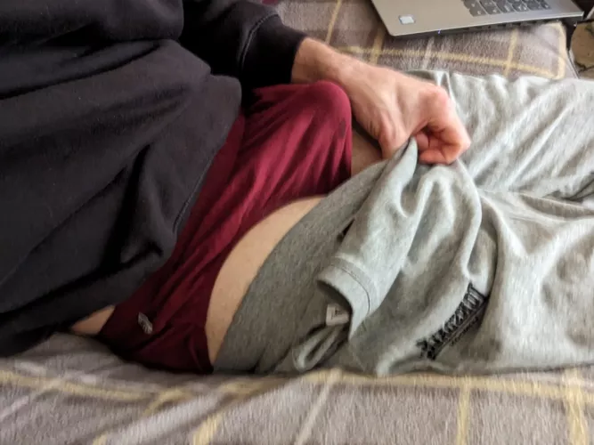 Love briefs and joggers combo