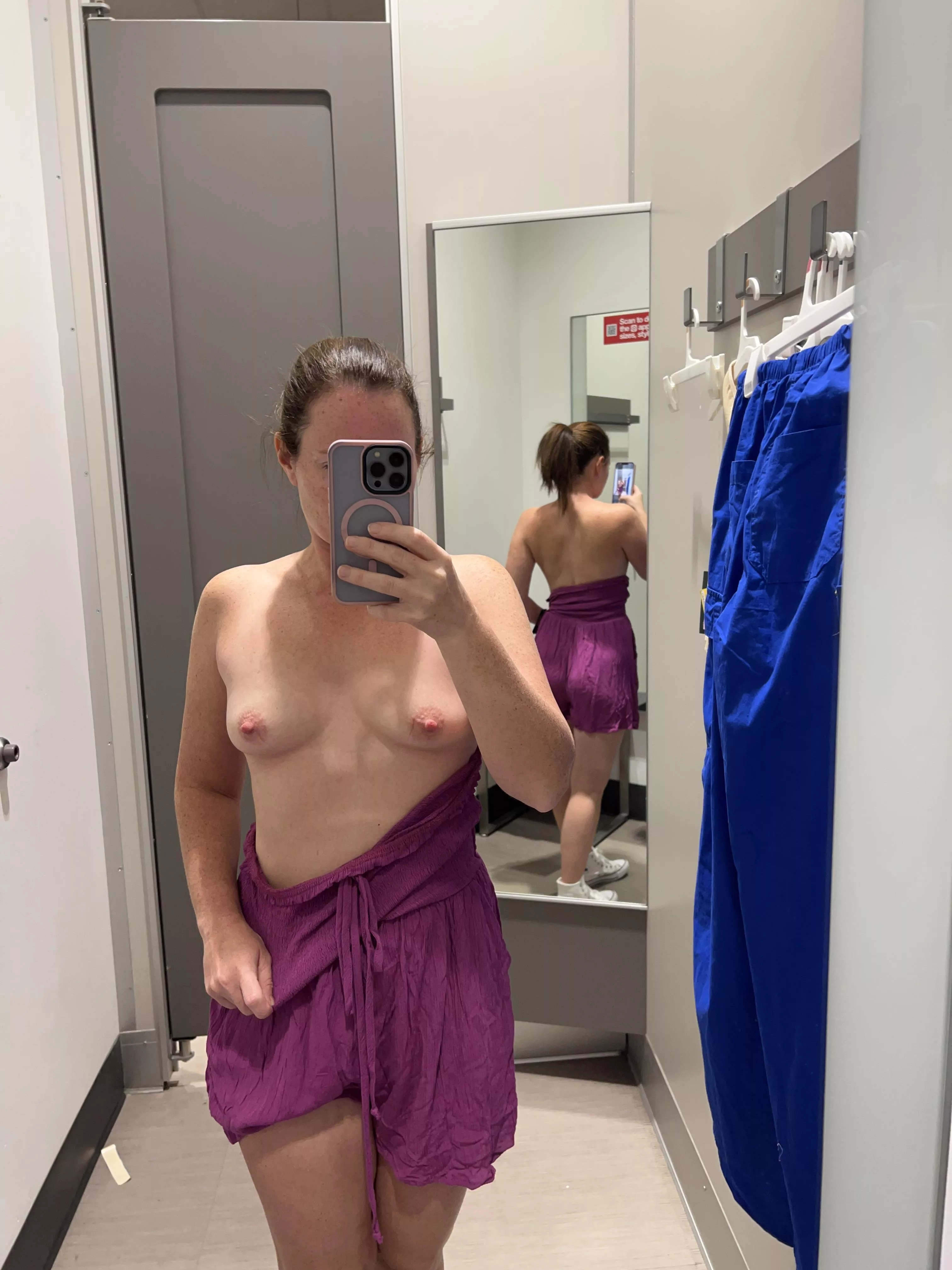 Maybe I’ll walk around the store like this.