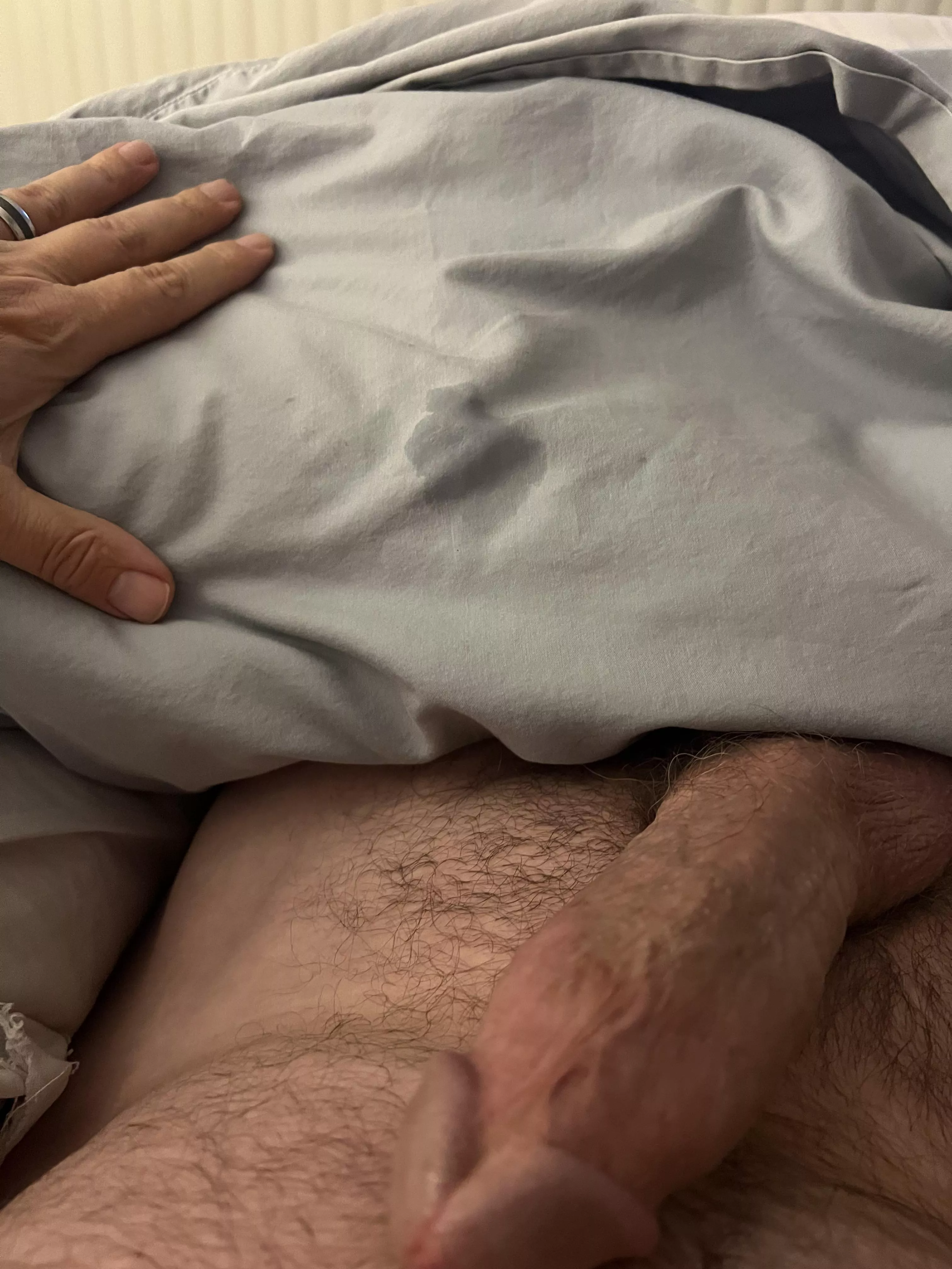 Precum on the sheets