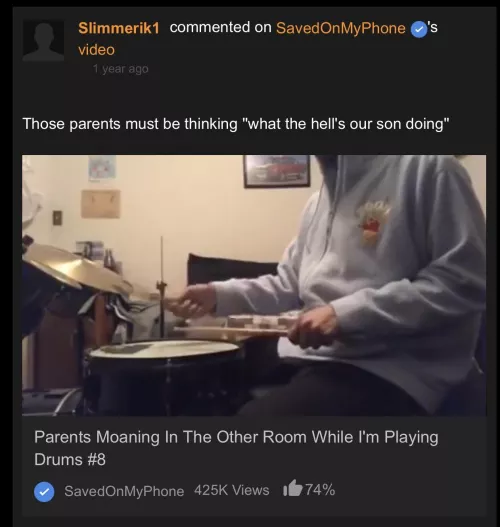 Son be like “what the hell are YOU doing?”