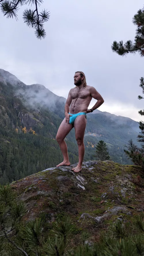 Taking my newest jock into the mountains