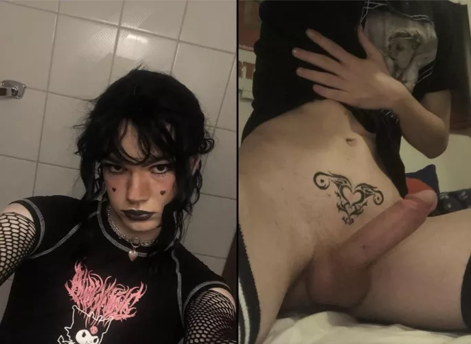 Would you accept nudes from a goth girl ? 🖤