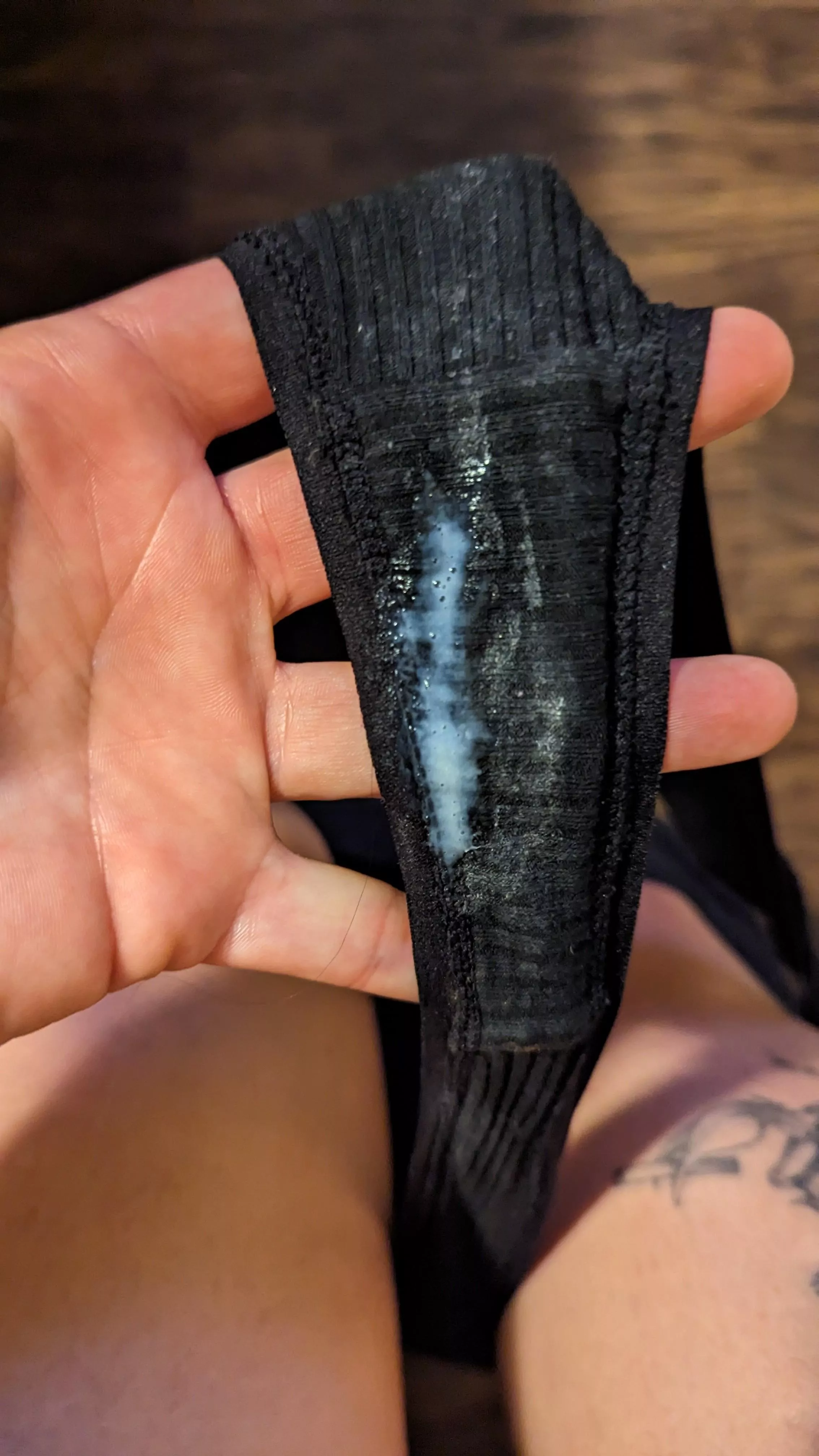 2 day wear and edging for a few hours 😈