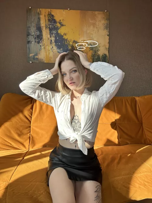 a secretary who's always horny