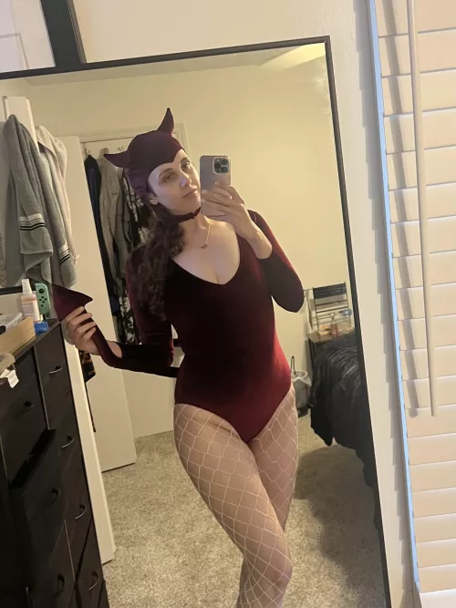 [f] is feeling a little devilish.